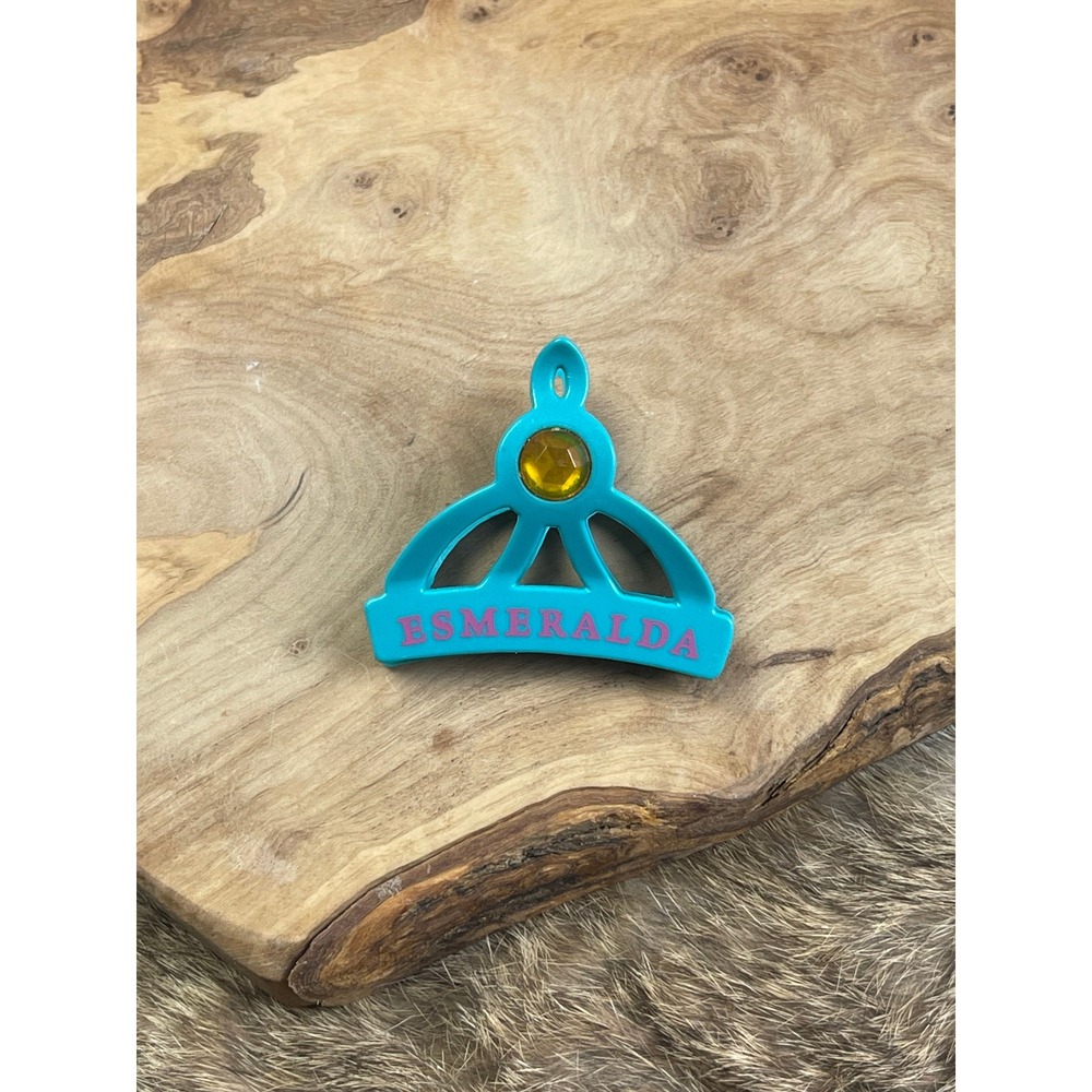 1990s Disney Esmeralda hair claw clip girls Hunchback of Notre Dame collectible‎